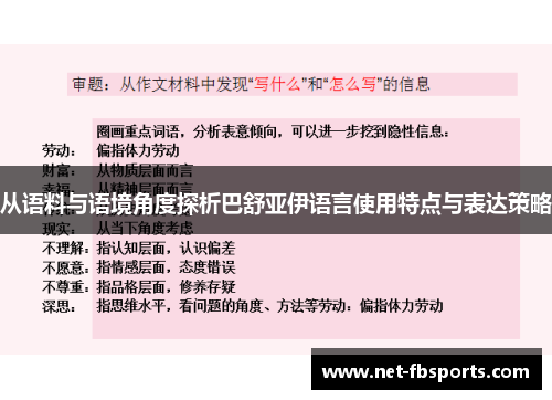 从语料与语境角度探析巴舒亚伊语言使用特点与表达策略